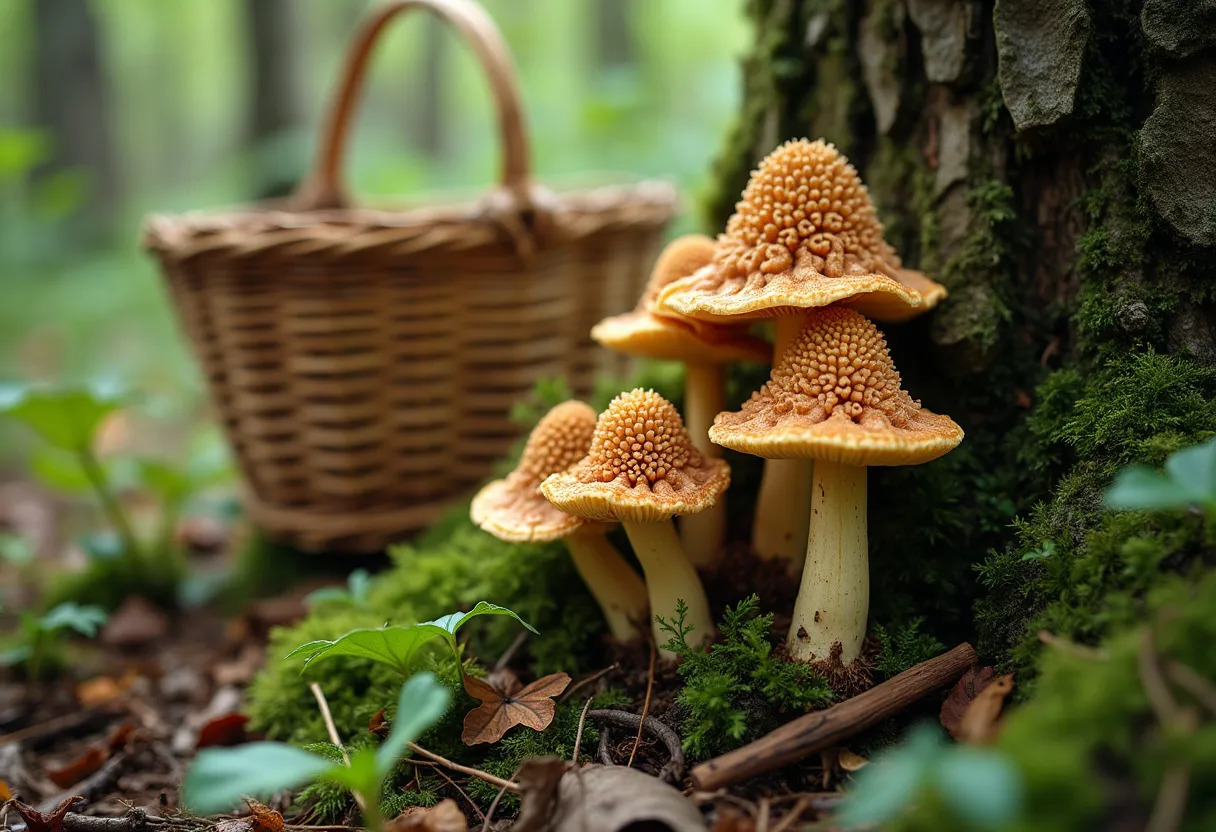 morilles forêt