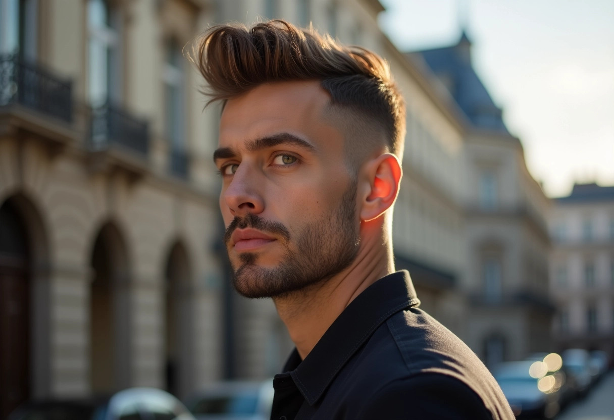 cheveux fins homme